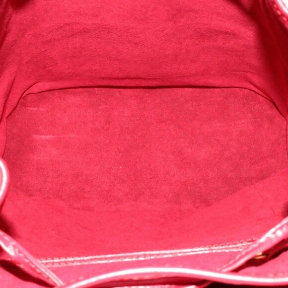 LOUIS VUITTON Epi Montsouris MM Backpack Red - Picture 8 of 16